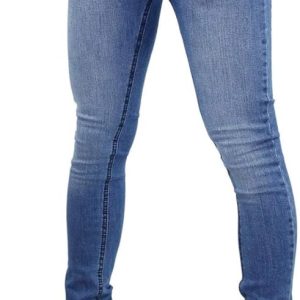 Mens G-72 Stretch Skinny Slim Fit Denim Jeans Cotton Pants (Blue)