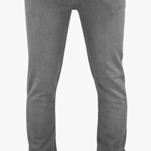 Mens G-72 Stretch Skinny Slim Fit Denim Jeans Cotton Pants (Grey)