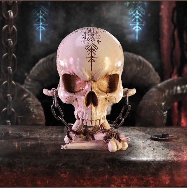 Nemesis Now©  The Reckoning Skull Head Ornament Statue (14.5cm) (Bone)
