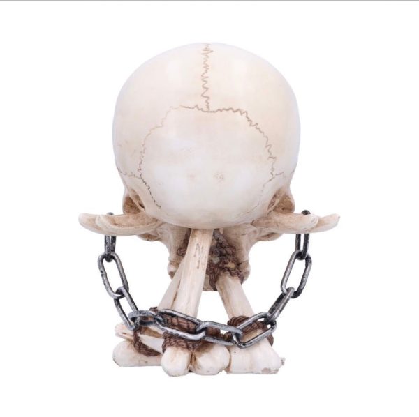 Nemesis Now©  The Reckoning Skull Head Ornament Statue (14.5cm) (Bone) - Image 4