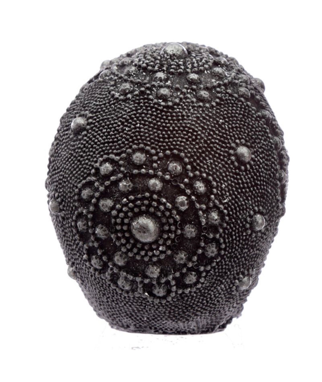 Skull Head Glitter Diamanté Beaded SK295 BATCH35 (Grey) (Small) (6cm) - Image 3