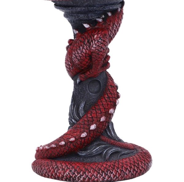 Nemesis Now©  Red Dragon Coil Goblet (20cm) (Black/Red) (Removable Stainless Steel Cup) - Image 8