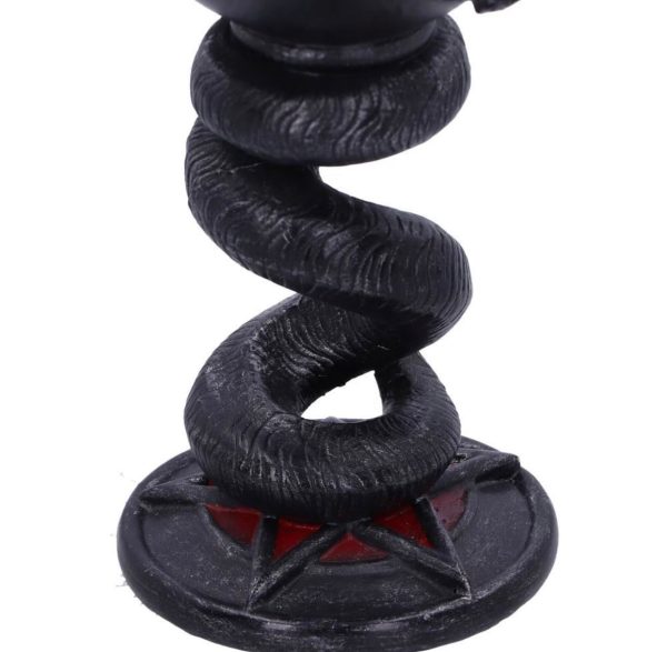 Nemesis Now© "Baphomet Goblet" Occult Pentagram Goat Cobra Snake Goblet (18cm) (Black/Red) - Image 9