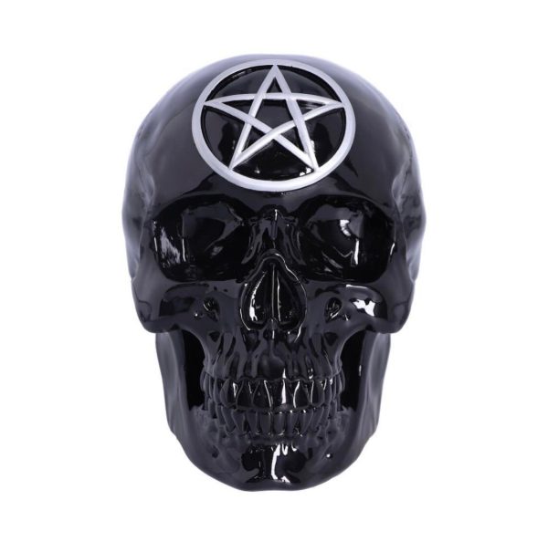 Nemesis Now©  Black Magic Skull (19.5cm) (Black/Grey) - Image 7