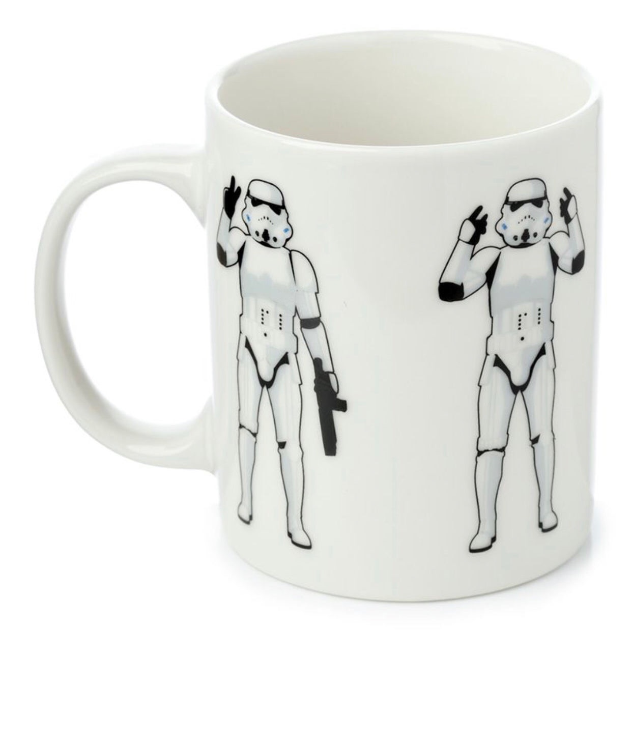 MUG408 The Original Stormtrooper© White Porcelain Mug (11.5cm) (Porcelain) - Image 2