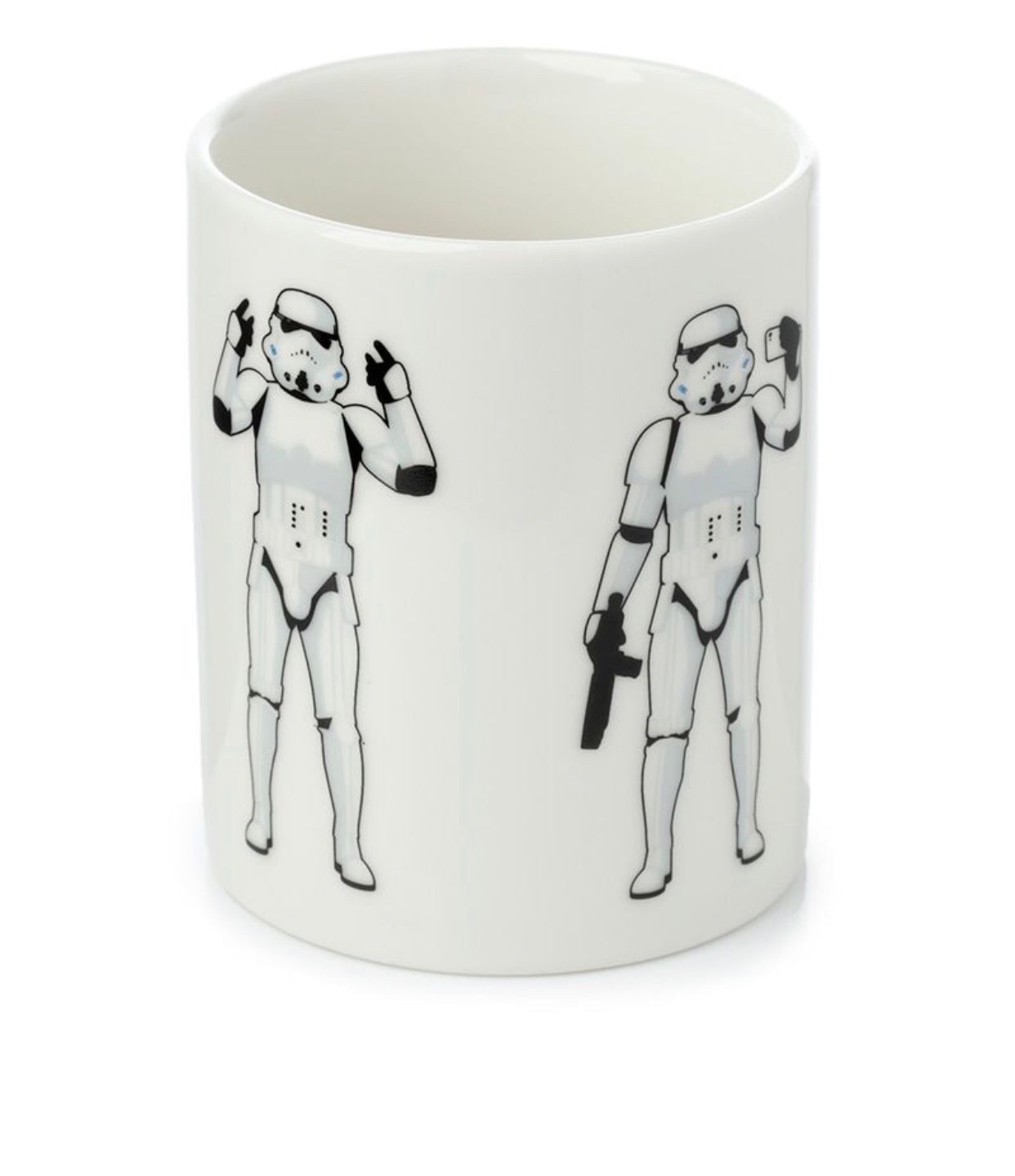 MUG408 The Original Stormtrooper© White Porcelain Mug (11.5cm) (Porcelain) - Image 5