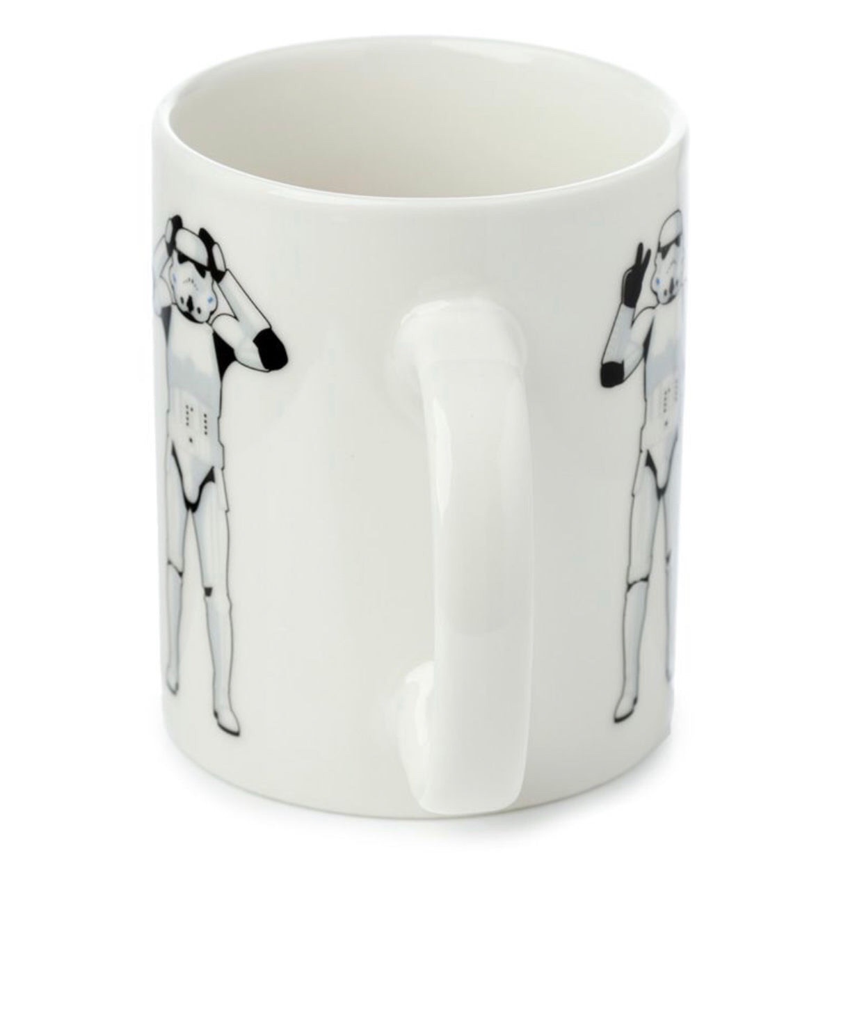 MUG408 The Original Stormtrooper© White Porcelain Mug (11.5cm) (Porcelain) - Image 4