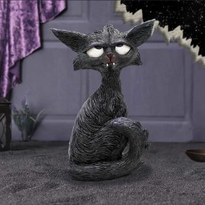Nemesis Now©  “Kit” Black Cat  Ornament (21cm) (Black)