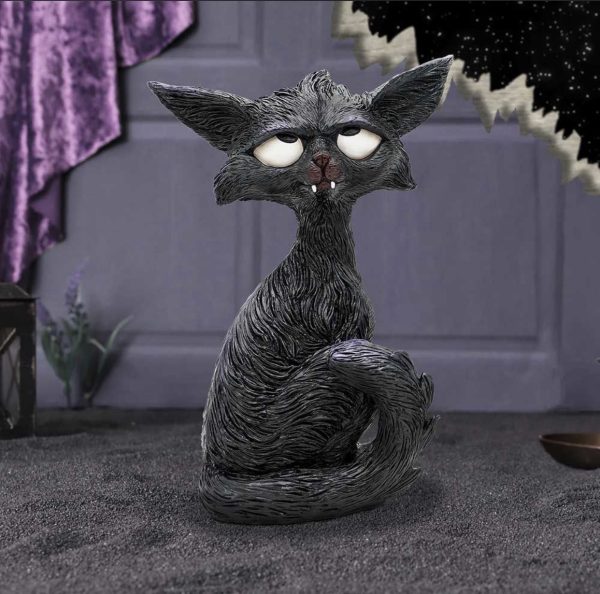 Nemesis Now©  “Kit” Black Cat  Ornament (21cm) (Black)