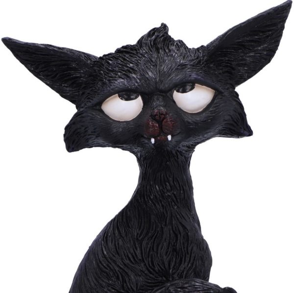 Nemesis Now©  “Kit” Black Cat  Ornament (21cm) (Black) - Image 6