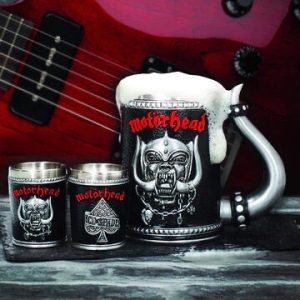 Nemesis Now© Motörhead© "Motörhead Tankard" Ace of Spades War Pig (Red/Black) (14.5cm)
