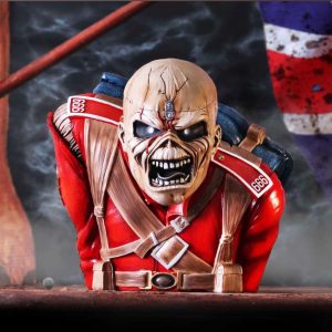 Nemesis Now© Iron Maiden© “The Trooper” Bust Box Secret Storage Box (Small) (12cm)