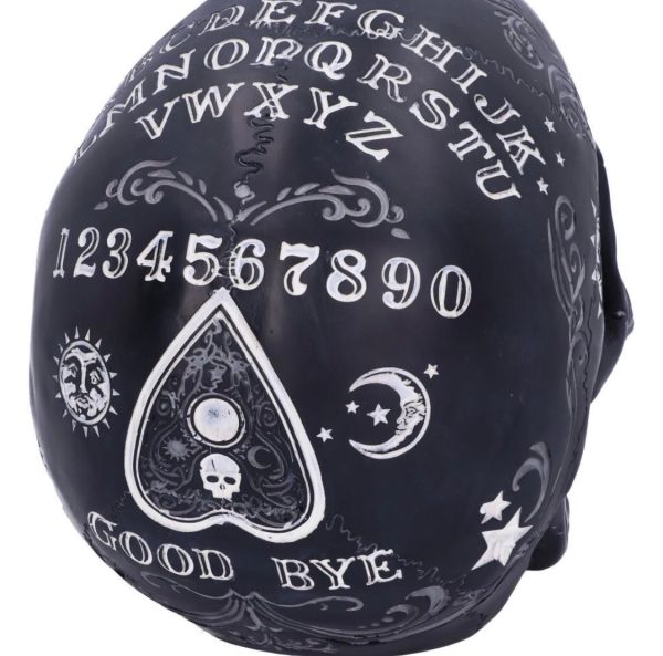 Nemesis Now© B5233S0 Spirit Board Ouija Skull Ornament (20cm) (Black/White) - Image 7