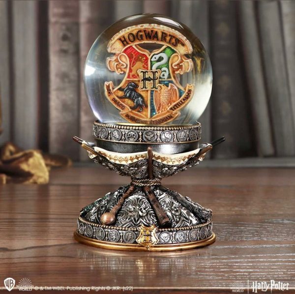 Nemesis Now©"Harry Potter Hogwarts Houses Wand Snow Globe" Collectible Snow Globe (16.5cm)