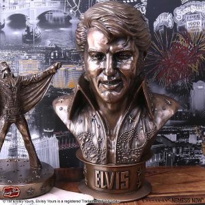 Nemesis Now© “Elvis Presley Bust” (33cm)(Official Card Of Authenticity© Included)