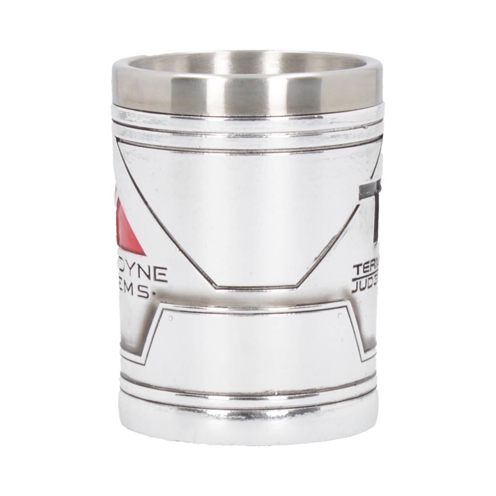 Nemesis Now© B4722P9 "Terminator 2 Shot Glass" Iconic T2 Logo (7cm) (37-44ml) - Image 3