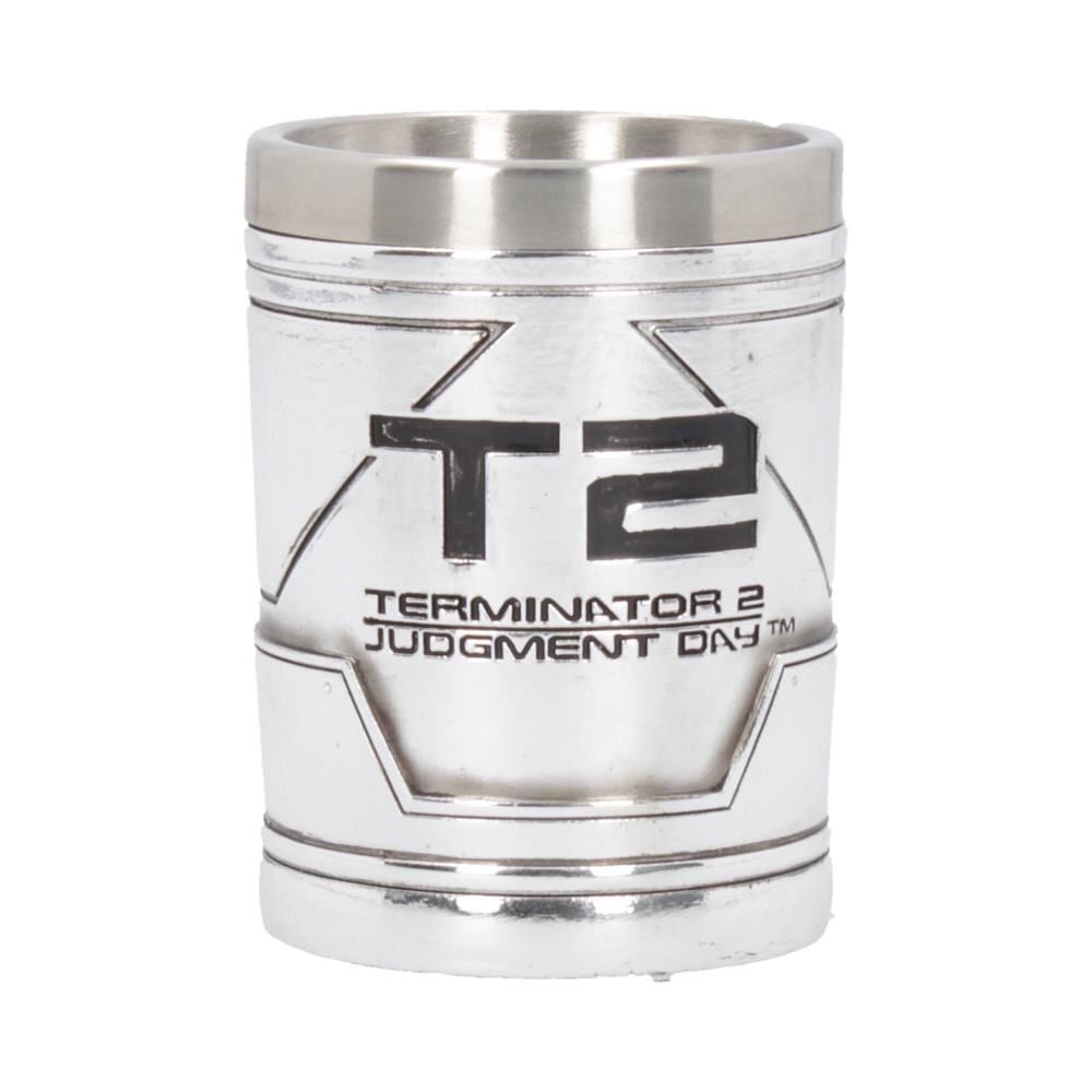 Nemesis Now© B4722P9 "Terminator 2 Shot Glass" Iconic T2 Logo (7cm) (37-44ml) - Image 4