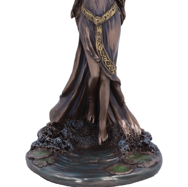 Nemesis Now©  Lady of the Lake and Excalibur Bronze Figurine (33cm) - Image 7