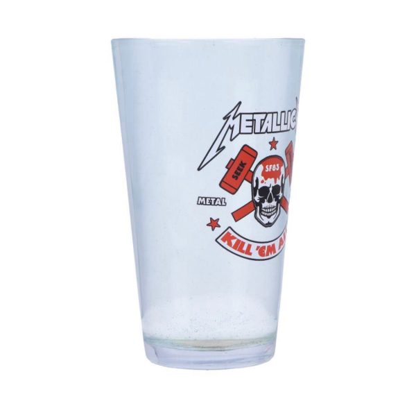 Metallica© B6025V2 “Kill Em All” Metallica Glassware Cup (14.8cm) (Glass) - Image 3