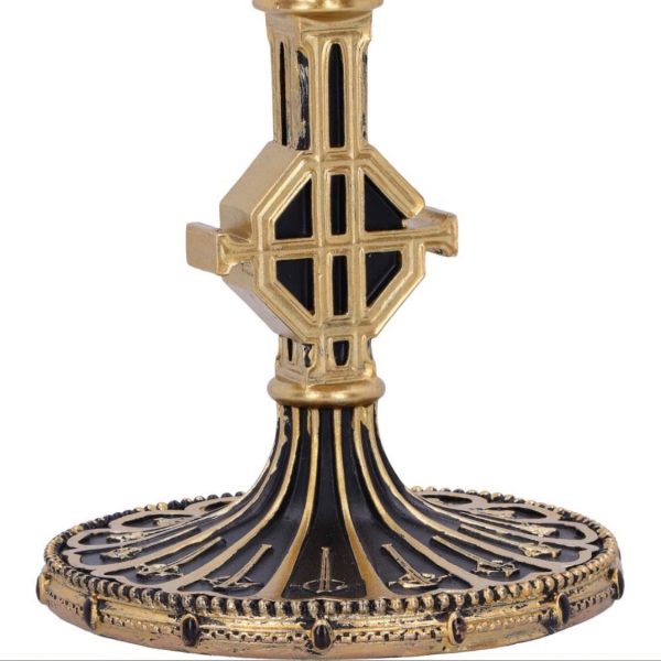 Nemesis Now© Ghost©  Ghost Gold Meliora Chalice Papa Emeritus III Gold Goblet (18cm) - Image 7