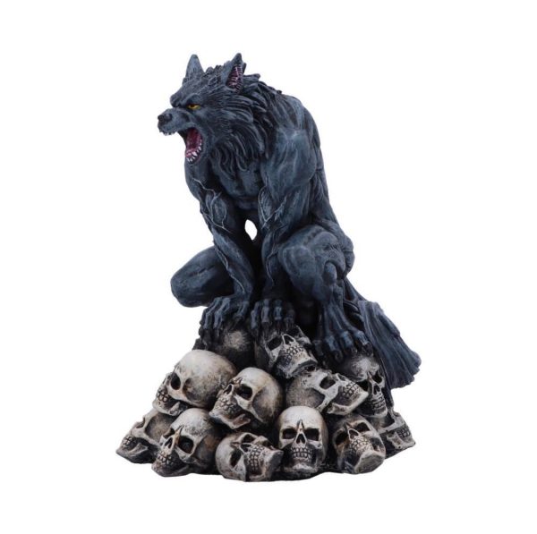 Nemesis Now©  Moon Shadow Werewolf Figurine (15cm) (Dark Blue/Bone) - Image 7