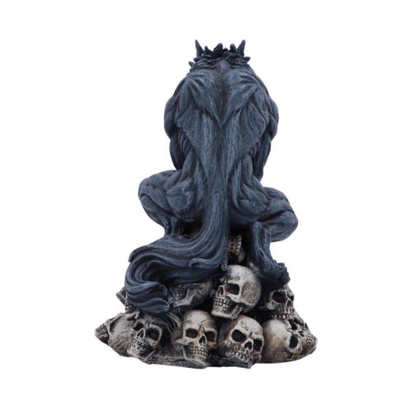 Nemesis Now©  Moon Shadow Werewolf Figurine (15cm) (Dark Blue/Bone) - Image 6