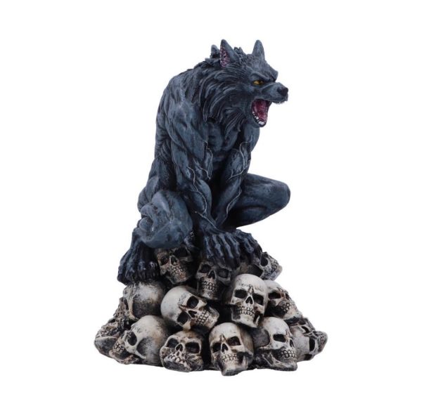 Nemesis Now©  Moon Shadow Werewolf Figurine (15cm) (Dark Blue/Bone) - Image 4