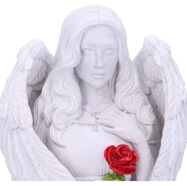 Nemesis Now© James Ryman©  “Angel Blessing” Angel Wings Lady Rose Bust Ornament (30cm) - Image 3