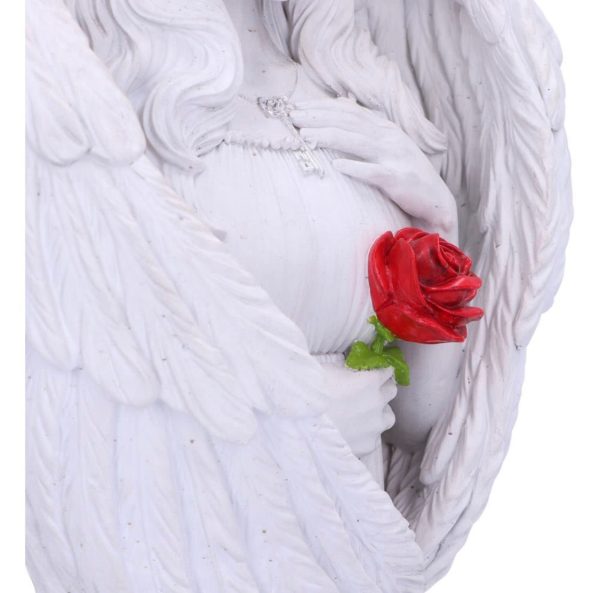 Nemesis Now© James Ryman©  “Angel Blessing” Angel Wings Lady Rose Bust Ornament (30cm) - Image 4