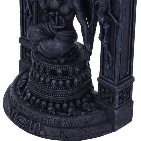 Nemesis Now©  Gothic Baphomet's Temple Statue Ornament (28cm) (Grey) - Image 6