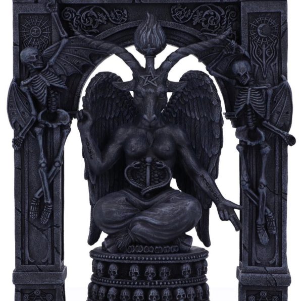 Nemesis Now©  Gothic Baphomet's Temple Statue Ornament (28cm) (Grey) - Image 7