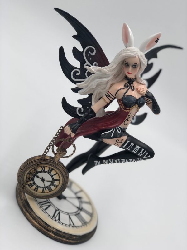 Nemesis Now©Rabbit and Clock 20cm - Wonderland Fairy "Rabbit" Alice in Wonderland Inspired - Image 13