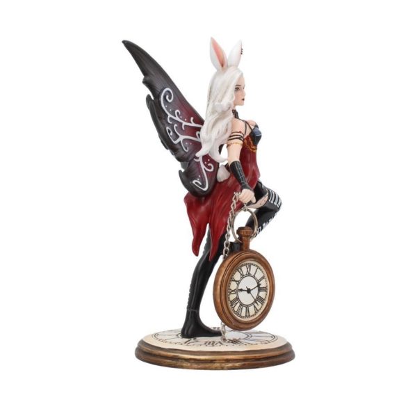 Nemesis Now©Rabbit and Clock 20cm - Wonderland Fairy "Rabbit" Alice in Wonderland Inspired - Image 4