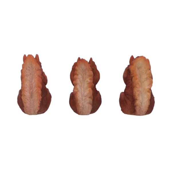 Nemesis Now©  "Three Wise Squirrels" Three Small Squirrels (9cm) (Brown) - Image 7