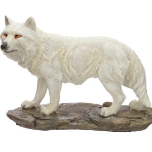 WOLF37 Protector of the North Spirit of the Night Wolf “Stance” Ornament Statue Figurine (10.5cm)