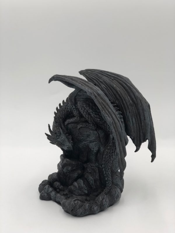 Nemesis Now© Dragon Pool Backflow Incense Burner (19cm) (Black) (Hand Painted) - Image 3