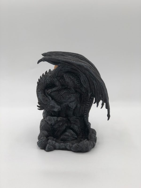 Nemesis Now© Dragon Pool Backflow Incense Burner (19cm) (Black) (Hand Painted) - Image 2