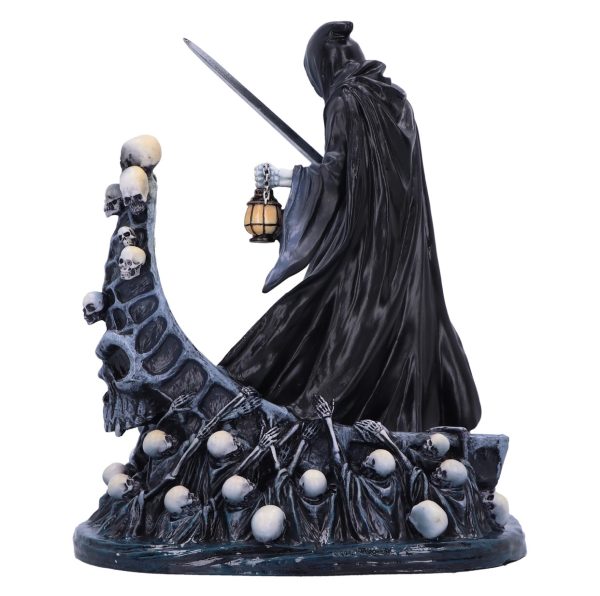 Nemesis Now© Soul Reaper on a Sailing Boat Ornament (19cm) (Black) - Image 3