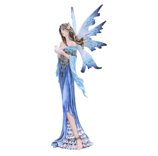 Nemesis Now© Celeste Fairy Holding Dove Figurine Ornament (27cm) - Image 6