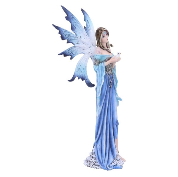 Nemesis Now© Celeste Fairy Holding Dove Figurine Ornament (27cm) - Image 2