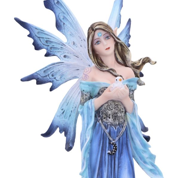 Nemesis Now© Celeste Fairy Holding Dove Figurine Ornament (27cm) - Image 3