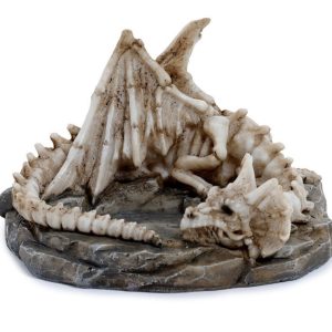 Shadows of Darkness Sleeping Bones Dragon Skeleton Tea Light Candle Holder (6cm)