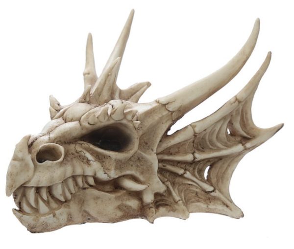 Dragon Head Skull Decoration Ornament (16.5cm)
