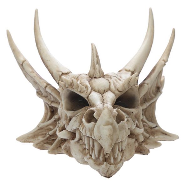 Dragon Head Skull Decoration Ornament (16.5cm) - Image 6