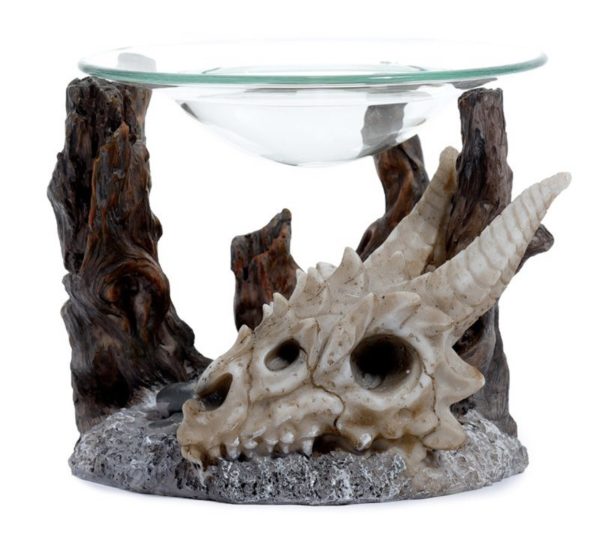 Shadows of Darkness Dragon Skull Oil & Wax Melt Burner (10cm)