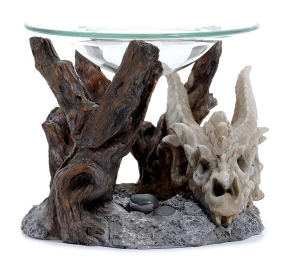 Shadows of Darkness Dragon Skull Oil & Wax Melt Burner (10cm) - Image 2