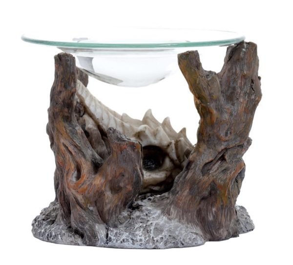 Shadows of Darkness Dragon Skull Oil & Wax Melt Burner (10cm) - Image 4