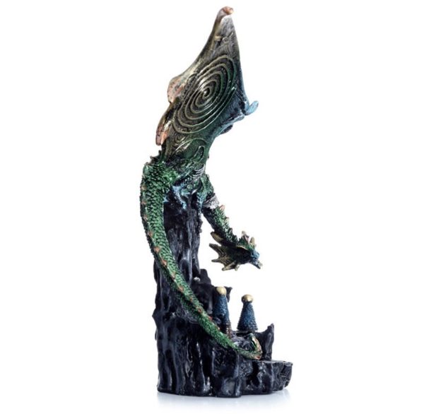 Dark Legends Wings of Magic Gateway Guardian Dragon (23cm) (Green/Brown) - Image 4