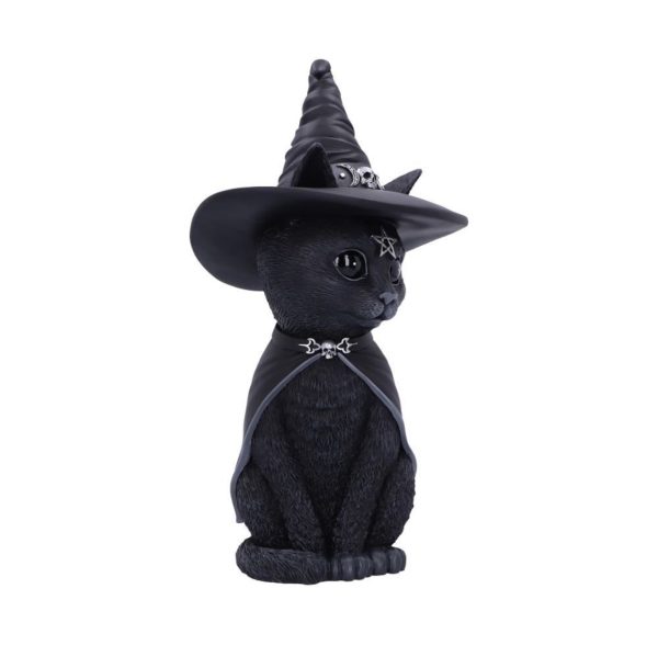 Nemesis Now© "Purrah" Cult Cuties Cat Witches Hat Occult Detailing (30cm) (Large) - Image 5