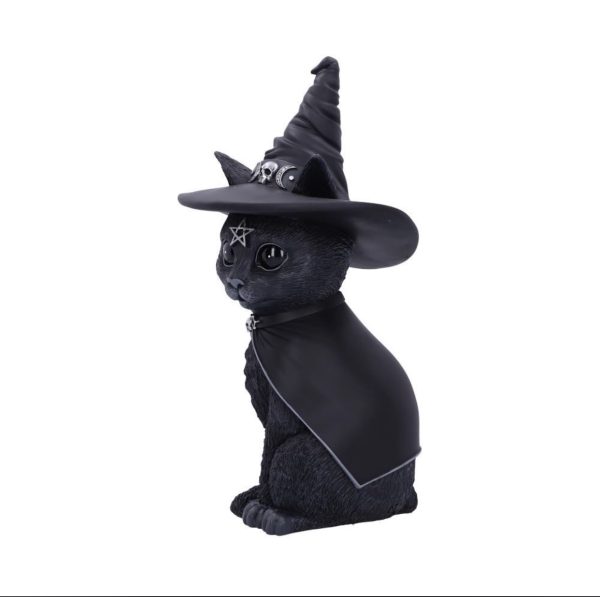 Nemesis Now© "Purrah" Cult Cuties Cat Witches Hat Occult Detailing (30cm) (Large) - Image 3